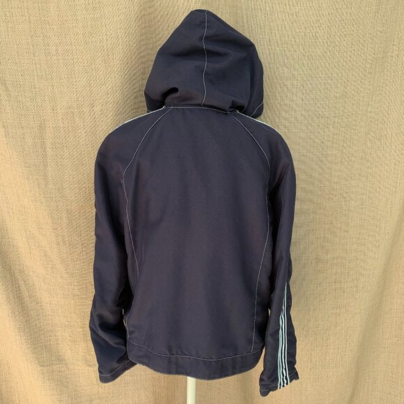FUDA Oversized Windbreaker Breathable Striped Hoodie - Picture 11 of 14